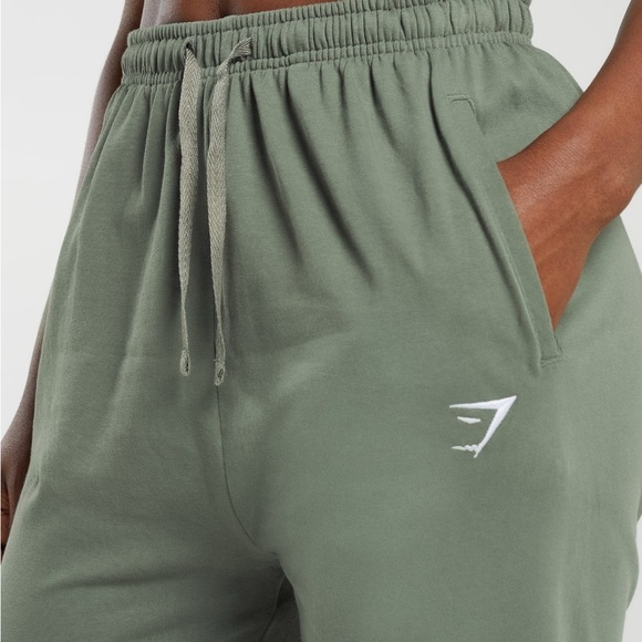 Gymshark Women's Sage Green Joggers - Picture 1 of 11
